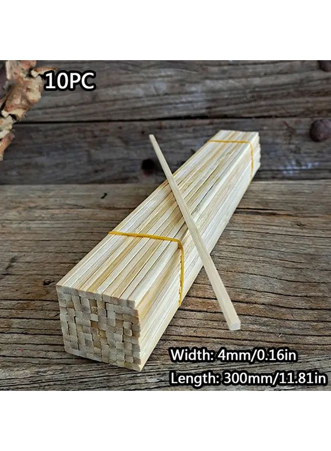 Model 05 Carbonized Bamboo Strips For DIY Building Bridges Canoes Historical Replicas - Image 3